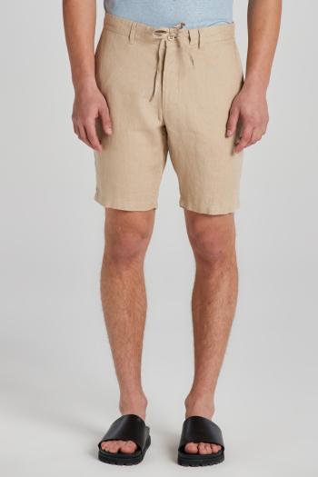 ŠORTKY GANT RELAXED LINEN DS SHORTS DRY SAND