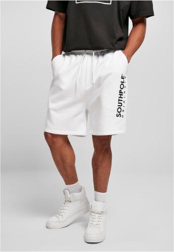 Southpole Basic Sweat Shorts white - L