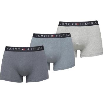 Tommy Hilfiger COTTON ESSENTIALS 3P Pánské trenky, šedá, velikost