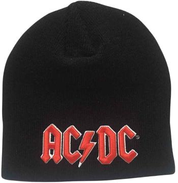 AC/DC Čepice Red 3D Logo Black