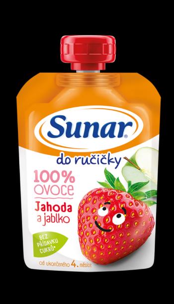 Sunar kapsička Do ručičky jablko jahoda 100g