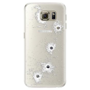 Silikonové pouzdro iSaprio - Gunshots - Samsung Galaxy S6 Edge