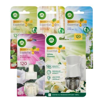 Air Wick elektromos légfrissítő utántöltő csomag Fehér virágok ké...