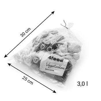 4FOOD Mélyhűtőzacskók 25 x 30 cm, 3.0 l, 40 db