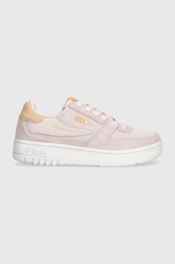 Sneakers boty Fila FXVENTUNO růžová barva, FFW0395