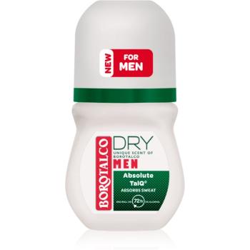 Borotalco MEN Dry kuličkový deodorant roll-on 72h vůně Unique Scent of Borotalco 50 ml