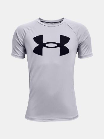 Under Armour UA Tech Big Logo SS Triko dětské Šedá