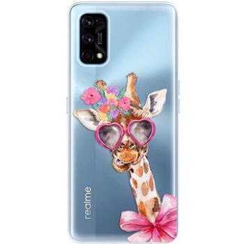 iSaprio Lady Giraffe pro Realme 7 Pro (ladgir-TPU3-RLM7pD)