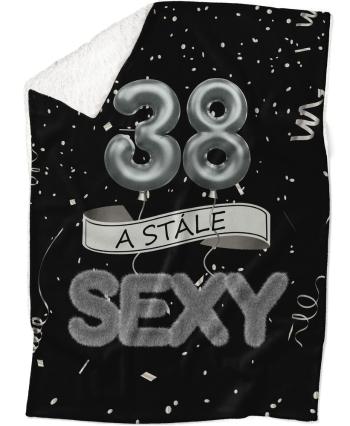 Deka Stále sexy – Černá (věk: 38, Podšití beránkem: ANO)