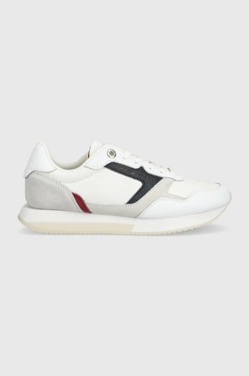 Sneakers boty Tommy Hilfiger ESSENTIAL TH RUNNER bílá barva, FW0FW06947