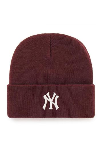 Čepice 47brand MLB New York Yankees červená barva, B-HYMKR17ACE-KM