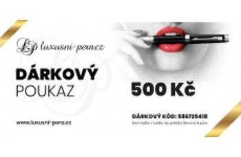 Dárkový poukaz na 500,- Kč
