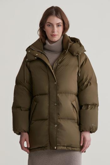 BUNDA GANT MID LENGTH DOWN JACKET DARK CACTUS