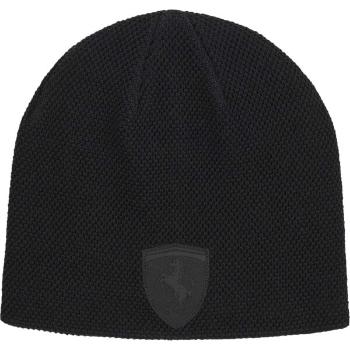 Puma FERRARI STYLE BEANIE Zimní čepice, černá, velikost