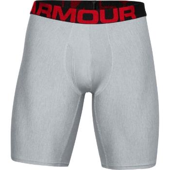 Under Armour TECH 9IN 2 PACK Pánské boxerky, šedá, velikost