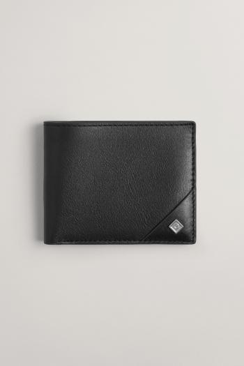 PENĚŽENKA GANT LEATHER WALLET BLACK