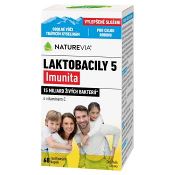 NATUREVIA Laktobacily 5 Imunita 60 kapsúl