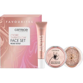 Catrice More Than Glow Face Set make-up set culoare Rose Gold