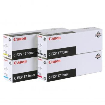 Canon C-EXV17 0262B002 černý (black) originální toner