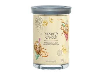 Yankee Candle Aromatická svíčka Signature tumbler velký Banoffee Waffle 567 g