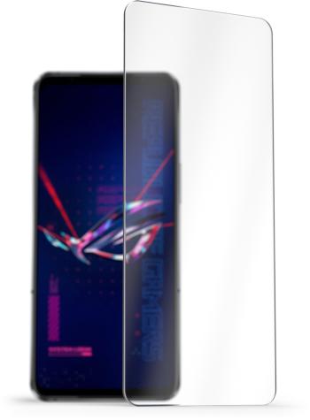 Üvegfólia AlzaGuard Case Friendly Glass Protector ASUS ROG Phone 6 / 6 Pro 2.5D üvegfólia