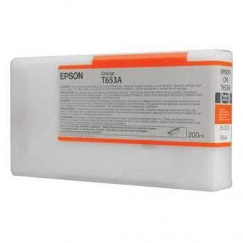 Epson T653A00 oranžová (orange) originální cartridge