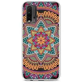 TopQ Xiaomi Redmi 9T silikon Happy Mandala 65148 (Sun-65148)