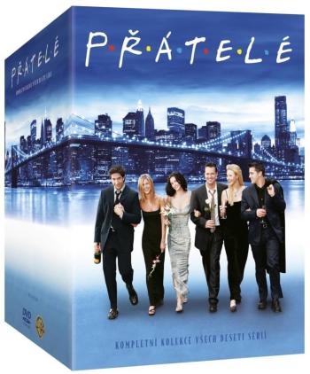 Přátelé 1-10. série - kolekce (39 DVD) - seriál