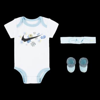 Nike floral girls  3 pc mini me set 0-6m