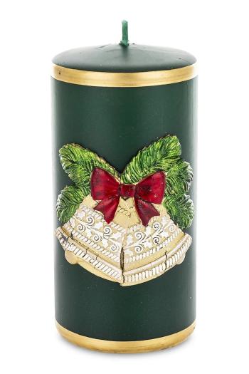 home & lifestyle dekor gyertya 14 x 7 x 7 cm zöld