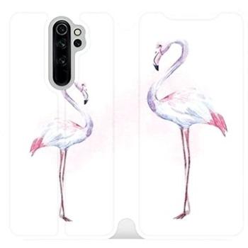 Flipové pouzdro na mobil Xiaomi Redmi Note 8 Pro - M005S Plameňáci (5903226983933)