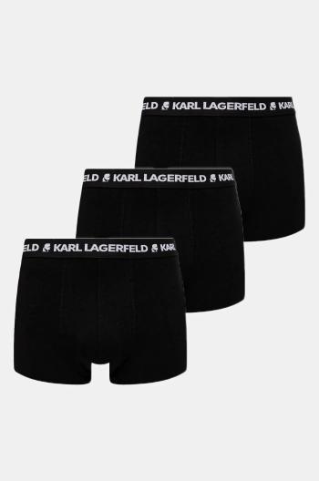 Boxerky Karl Lagerfeld 5-pack pánské, černá barva, A1M47082