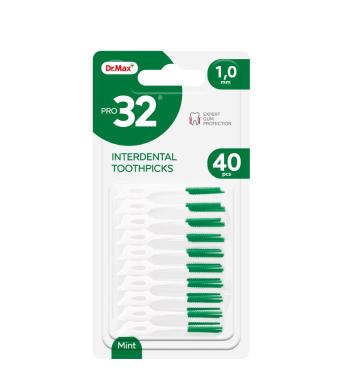 Dr. Max PRO32 Interdental Toothpicks 1,0 mm mezizubní párátko 40 ks