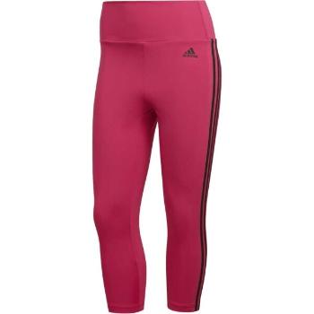 adidas DESIGNED TO MOVE LEGGINGS Dámské tříčtvrteční legíny, růžová, velikost