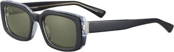 Serengeti Nicholson Shiny Black Transparent Layer/Mineral Polarized Lifestyle brýle