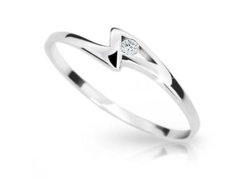 Cutie Jewellery Krásný prsten z bílého zlata Z6738-1138-10-X-2 48 mm