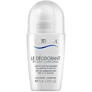 Biotherm Antiperspirant roll-on bez parabenů (Lait Corporel Le Déodorant) 75 ml