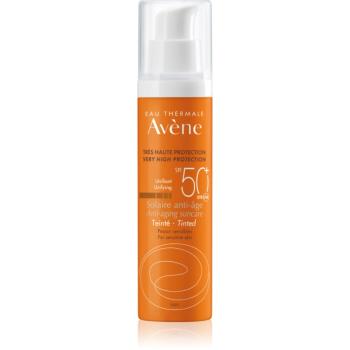 Avène Sun Anti-Aging Suncare Tinted ochranný tónovací krém na obličej SPF 50+ 50 ml