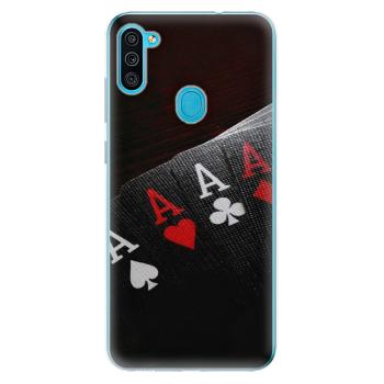 Odolné silikonové pouzdro iSaprio - Poker - Samsung Galaxy M11