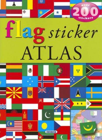 Flag sticker atlas -over 200 stickers AJ