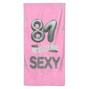 Osuška Stále sexy – ružová (vek: 81)