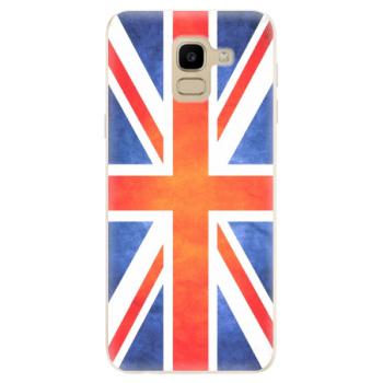 Odolné silikonové pouzdro iSaprio - UK Flag - Samsung Galaxy J6