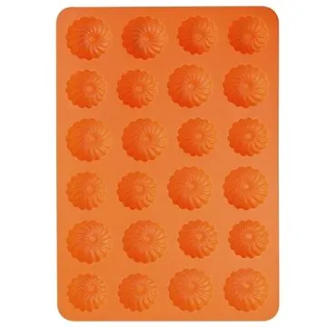 ORION Forma silikon Věneček 24 malý oranžová (151731)