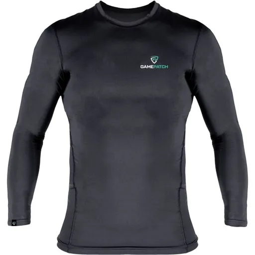 GAMEPATCH COMPRESSION SHIRT Kompresní unisex triko, černá, velikost