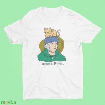 Van Gogh macskája póló