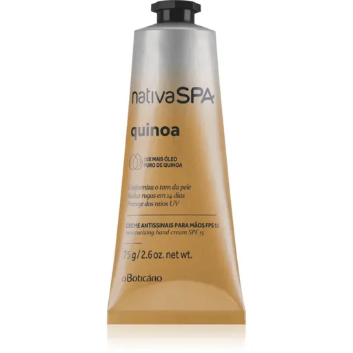 oBoticário Nativa SPA Quinoa hydratační krém na ruce SPF 15 75 g