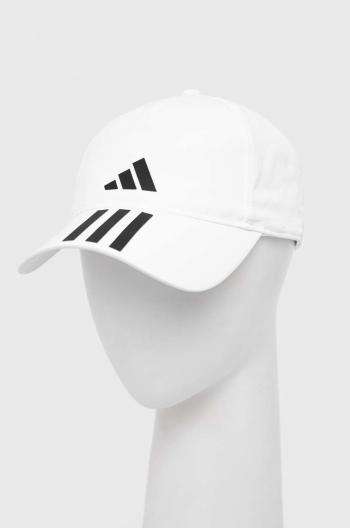 Kšiltovka adidas Performance bílá barva, s potiskem, HT2043