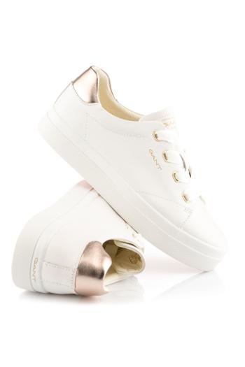 TENISKY GANT AVONA WHITE/ROSE GOLD