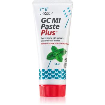 GC MI Paste Plus remineralizační ochranný krém pro citlivé zuby s fluoridem příchuť Mint 35 ml