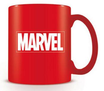 Hrnek Marvel v dárkovém boxu - červený 315 ml